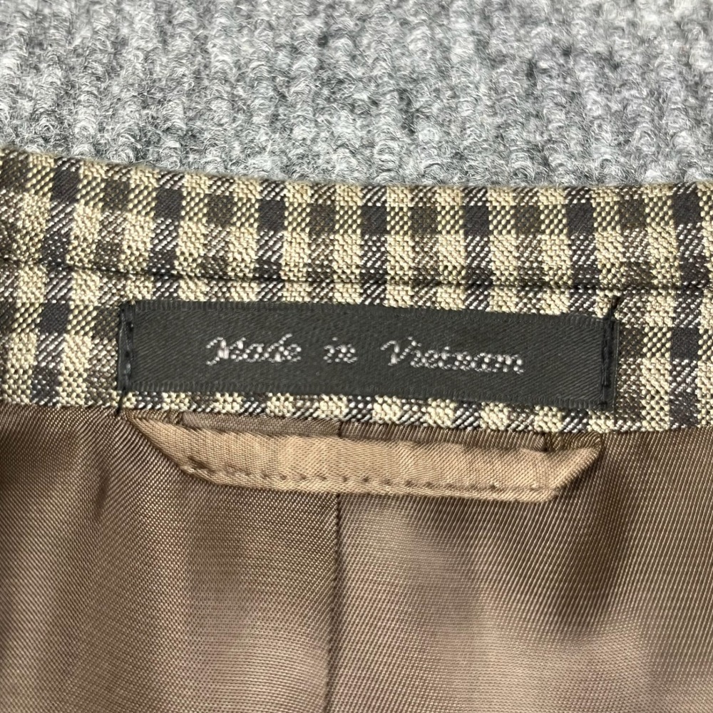 Lauren Ralph Lauren Sport Coat Mens 42R Brown Plaid Blazer Classic Two Button - Picture 4 of 14